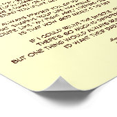 Vaderdag gedicht bij vrouw poster (Hoek)