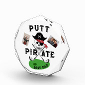 #vaderdag gepersonaliseerd cadeau voor Golfer Dad  Fotoblokken (Rechts)