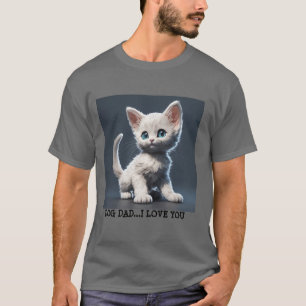 Vaderdag Gepersonaliseerd huisdier T-shirt