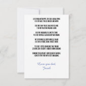 vaderdag gepersonaliseerde kaart met rijm en foto (Achterkant)