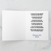 vaderdag gepersonaliseerde kaart met rijm en pic (Binnen)