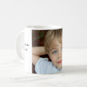 Vaderdag gepersonaliseerde koffiebeker koffiemok (Voorkant links)