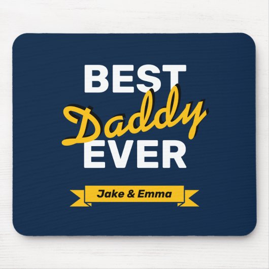 Vaderdag Gepersonaliseerde Muismat (Voorkant)