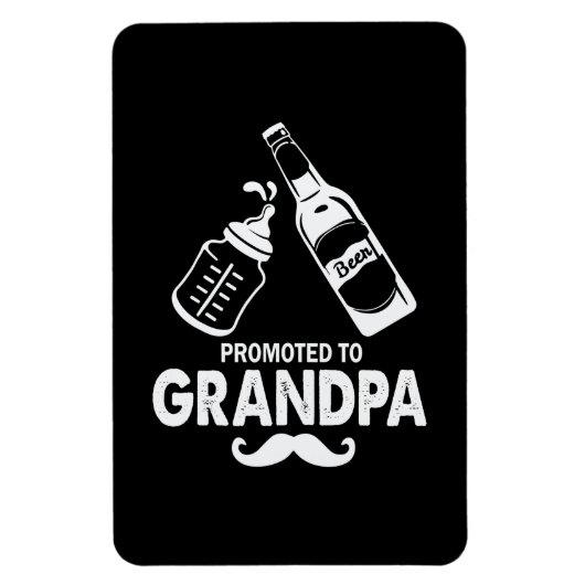 Vaderdag gepromoveerd tot opa magneet (Verticaal)