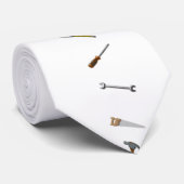 vaderdag "Gereedschap" Stropdas (Opgerold)