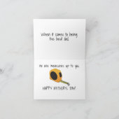 Vaderdag Gereedschap Vouwkaart Kaart (Binnen)