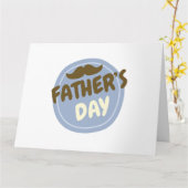 Vaderdag geschenk kaart (Gele Bloem)