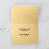 Vaderdag Gevist Boat Tropical Sunset Kaart (Binnen)