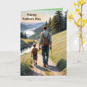 Vaderdag Gevist kaart (Gele Bloem)