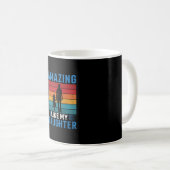 Vaderdag Geweldig zoals mijn dochter Koffiemok (Voorkant rechts)