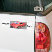 Vaderdag geweldige vader bumpersticker (Op Truck)