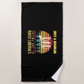 Vaderdag | Gewoon een gewone vader Strandlaken (Voorkant)