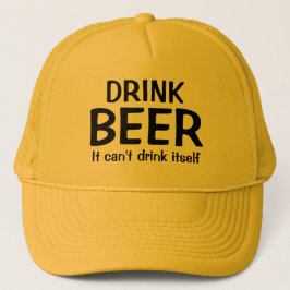 Vaderdag Gift Baseball Novelty DRINK BEER Trucker Pet