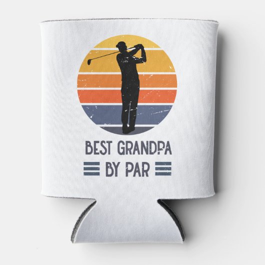 Vaderdag Gift | Beste opa op par Blikjeskoeler (Voorkant)