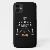 Vaderdag Gift | Beste opa op par Case-Mate iPhone Case (Achterkant)
