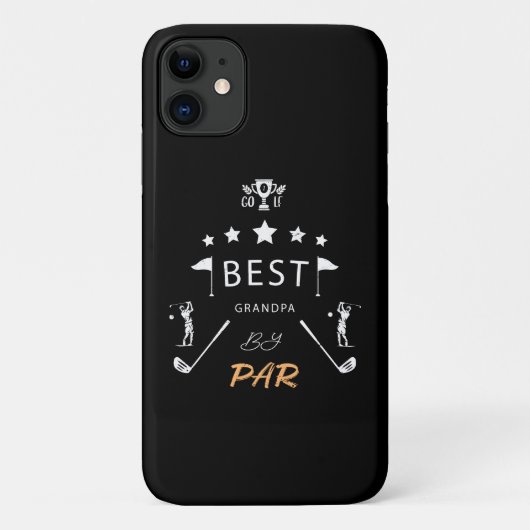 Vaderdag Gift | Beste opa op par Case-Mate iPhone Case (Achterkant)
