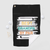 Vaderdag Gift | Beste opa op par Golfhanddoek (Insitu)