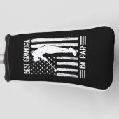 Vaderdag Gift | Beste opa op par Golfheadcover (Voorkant)