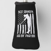Vaderdag Gift | Beste opa op par Golfheadcover (Draai 90)