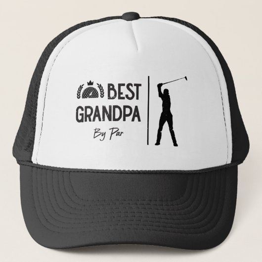 Vaderdag Gift | Beste opa op par Trucker Pet (Voorkant)