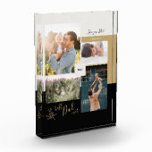 Vaderdag gift Beste vader ooit Foto Collage (Links)