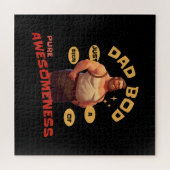 Vaderdag Gift | Dad Bod Geweldige Legpuzzel (Horizontaal)