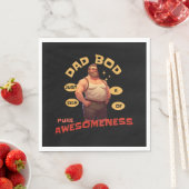 Vaderdag Gift | Dad Bod Geweldige Servet (Insitu)