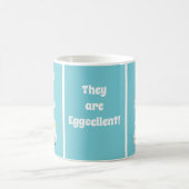 Vaderdag Gift Dad Jokes Pun Food Eggs Cartoon Koffiemok (Center)