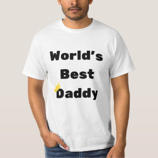 vaderdag Gift, de beste vader van de wereld T-shirt