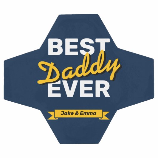 Vaderdag Gift | Gepersonaliseerd Voetbal (Enkel)