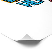 Vaderdag Gift | Hero Man van God Perfect Poster (Hoek)
