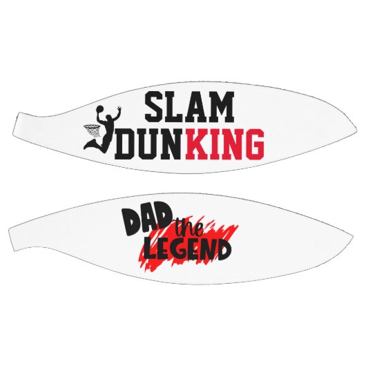 Vaderdag Gift Idea 4 Dad, The Legend Slam dunk Basketbal (Panelen)
