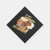 Vaderdag Gift | Mijn eerste superheld Servet (Hoek)