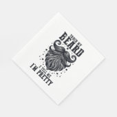 Vaderdag Gift | Raak mijn baard aan Servet (Hoek)