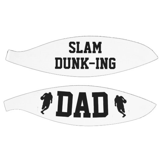 Vaderdag Gift | Slam Dunk Dad Foto's Keepsake Basketbal (Panelen)