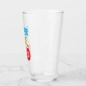 Vaderdag Gift - Super Hero Dad Drink Glas (Links)