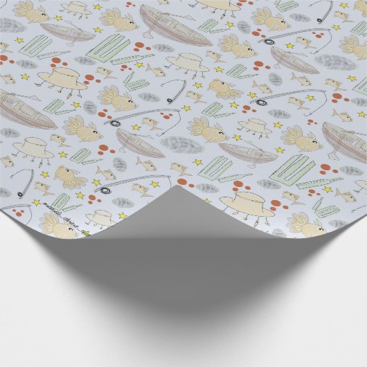 Vaderdag Gift Wrap Cadeaupapier (Hoek)