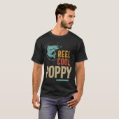 Vaderdag Gifts T-Shirt Vist Reel Cool Poppy (Voorkant volledig)