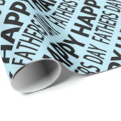 vaderdag glanzend opvulpapier, 30 x 6 inch cadeaupapier (Rol Hoek)