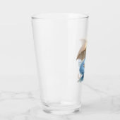 Vaderdag Glas | Leuke Vader Vogel Design (Links)