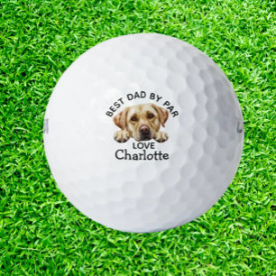 Vaderdag Golden Labrador Puppy Golfballen