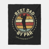 Vaderdag  Golf Fleece Deken (Voorkant)