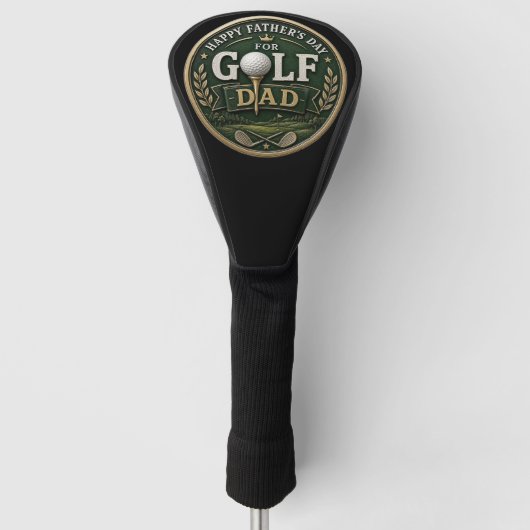 Vaderdag Golf Papa Golfheadcover (Voorkant)