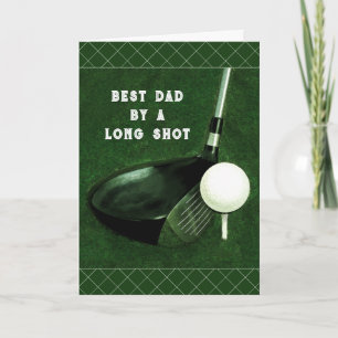 Vaderdag Golf Papa Kaart