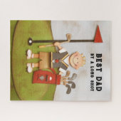 Vaderdag Golf Papa Legpuzzel (Horizontaal)