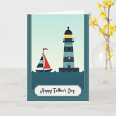 Vaderdag Golven aan Zee Kaart (Gele Bloem)