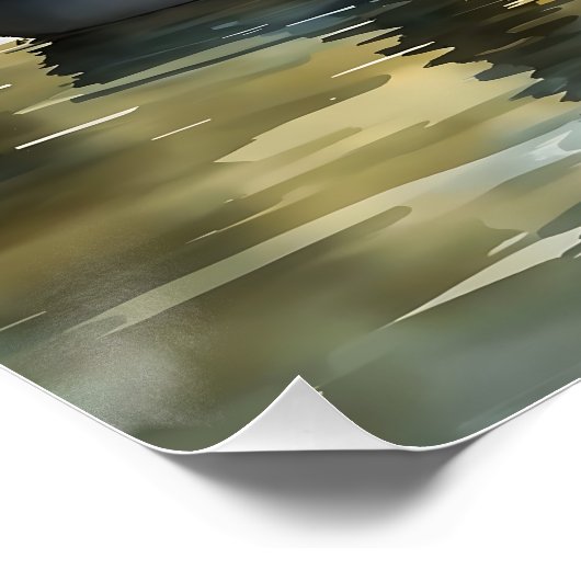 Vaderdag Gone Gevist Perfect Poster (Hoek)