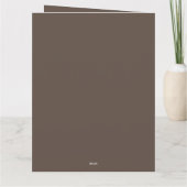 Vaderdag, gouden medaille waardering, eenvoudig kaart (Achterkant)