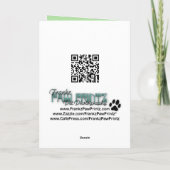 Vaderdag Grandpa VOEG JE FOTOCENTRUM TOE Blossom Kaart (Achterkant)