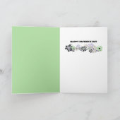 Vaderdag Grandpa VOEG JE FOTOCENTRUM TOE Blossom Kaart (Binnen)